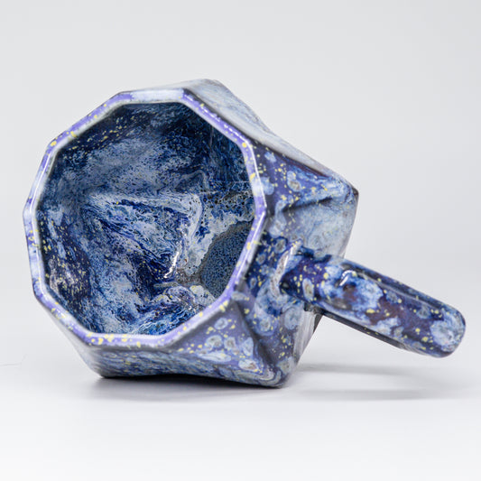 (Made-to-order) Geometric Pottery Mug 380ml (12.8oz)