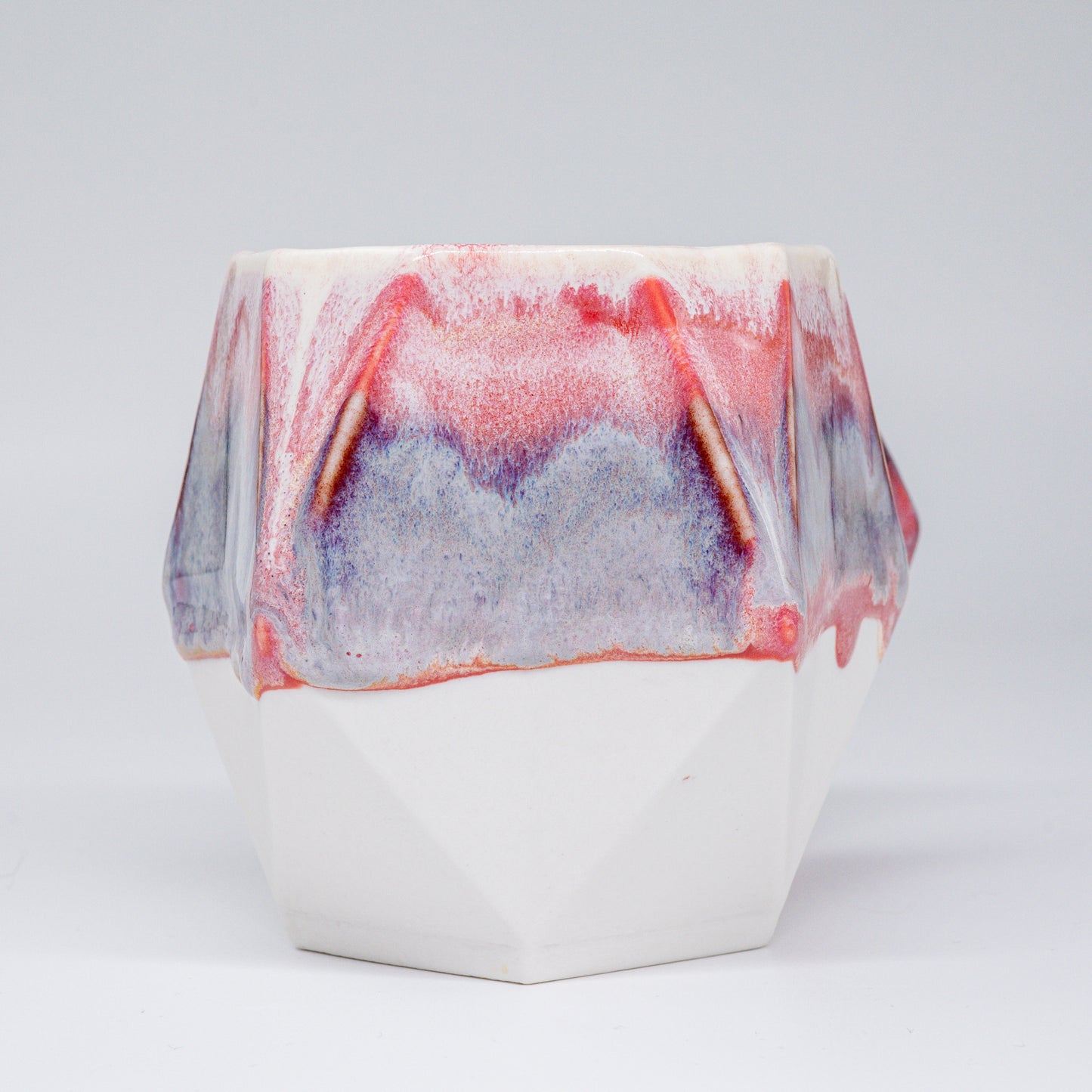 (Made-to-order) Geometric Pottery Mug 380ml (12.8oz)