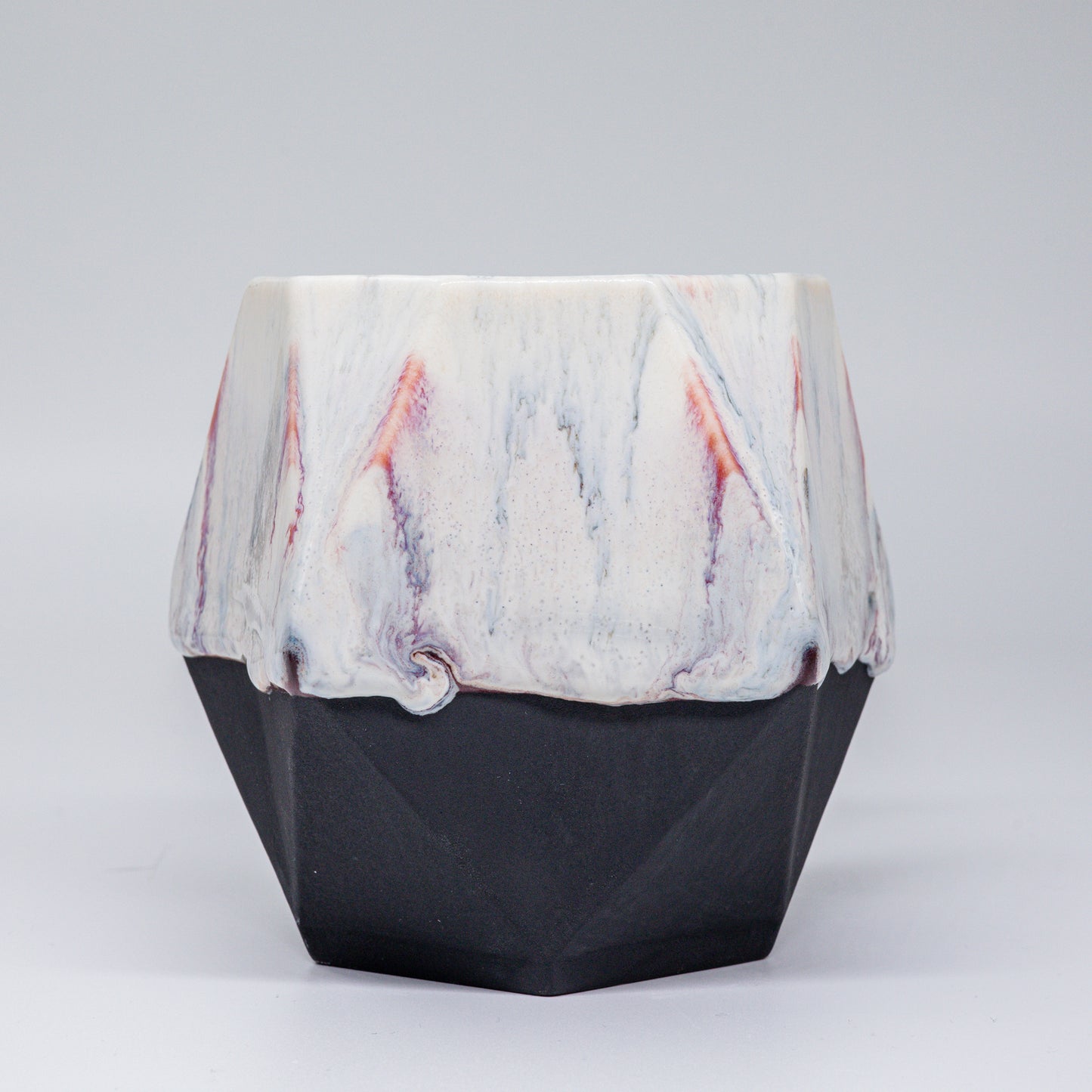 (Made-to-order) Geometric Pottery Mug 380ml (12.8oz)