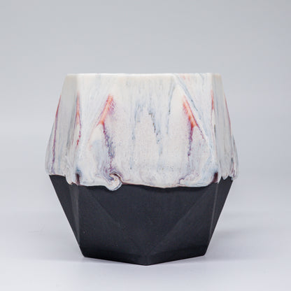 (Made-to-order) Geometric Pottery Mug 380ml (12.8oz)