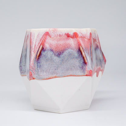 (Made-to-order) Geometric Pottery Mug 380ml (12.8oz)