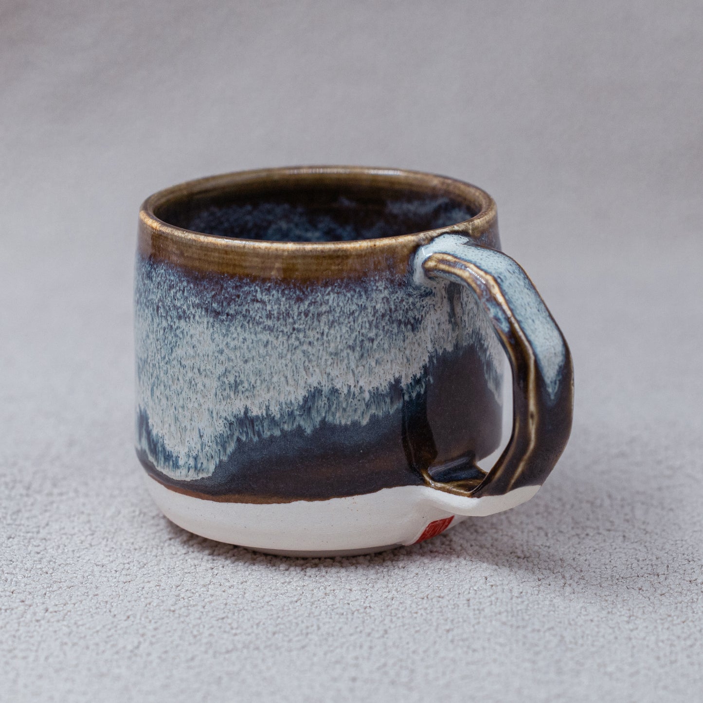 Wavy Blue Mugs