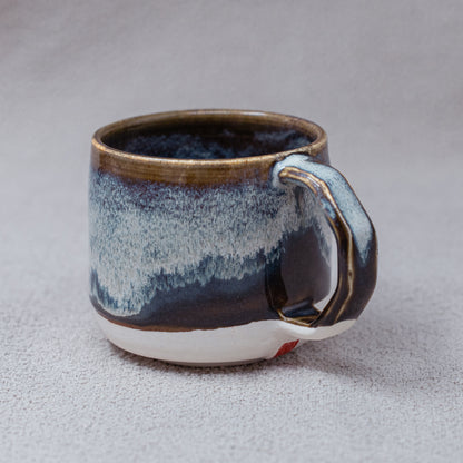 Wavy Blue Mugs