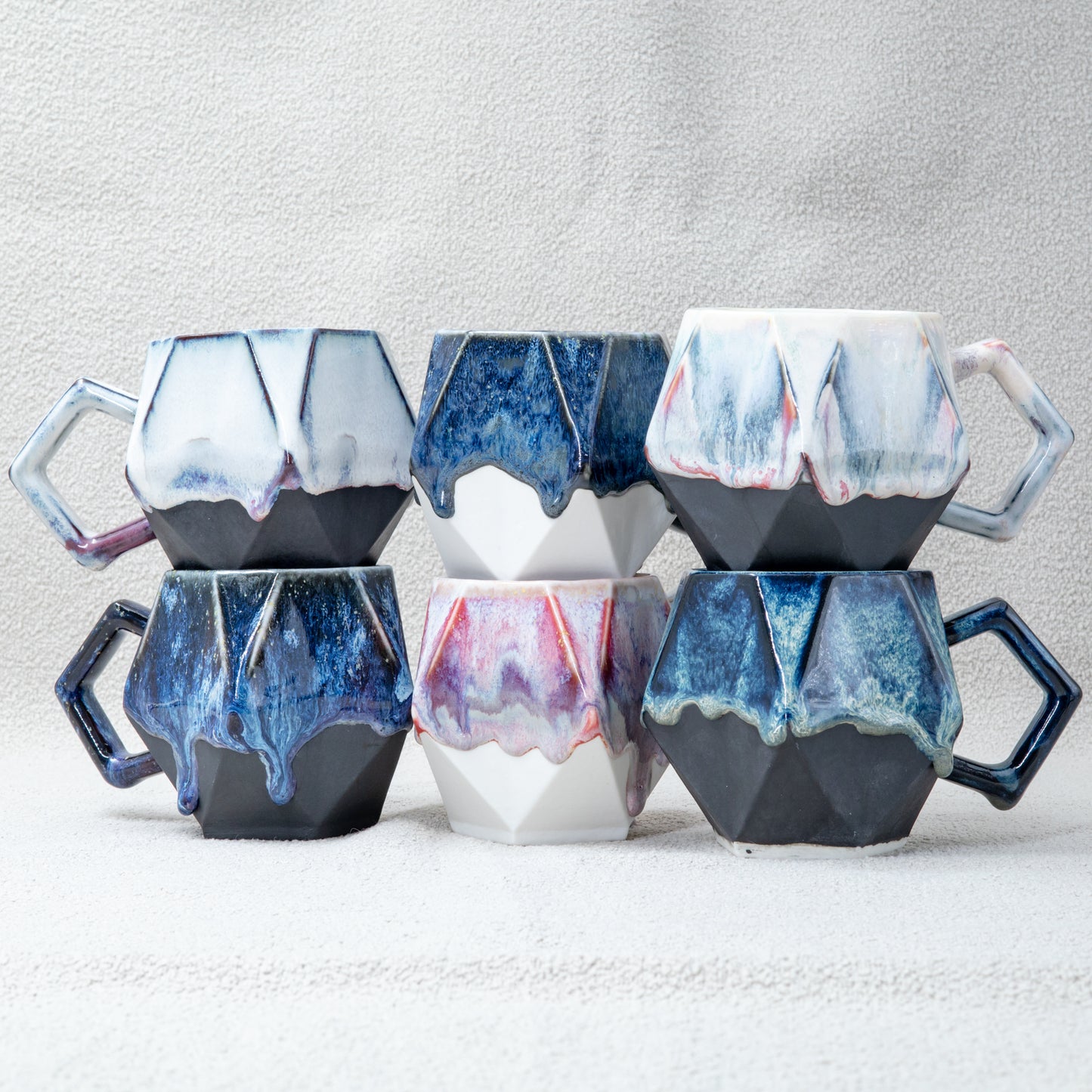 (Market Only) Geometric Pottery Mug